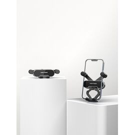 Vention Auto-Clamping Car Phone Mount With Duckbill Clip Gray Crossbar Type - Smartphone Holders - Smartphones - Techbox