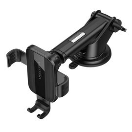 Vention Auto-Clamping Car Phone Mount With Suction Cup Black Square Type - Smartphone Holders - Smartphones - Techbox
