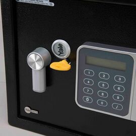 Yale YSG/250/DB2 Free Standing Safe 16 l Steel Black - Various Supplies - Office Supplies - Techbox