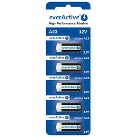 Alkaline batteries everActive A23 12V - blister 5 pcs - Batteries & Chargers - Consumables - Techbox