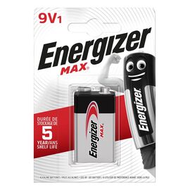 Energizer Max – 9V Single-use battery Alkaline - Batteries & Chargers - Consumables - Techbox