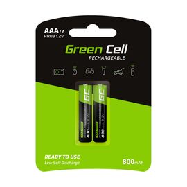 Green Cell GR08 household battery Rechargeable battery AAA Nickel-Metal Hydride (NiMH) - Batteries & Chargers - Consumables - Techbox