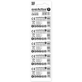 Lithium battery mini everActive CR1616 - blister 5 pcs. - Batteries & Chargers - Consumables - Techbox