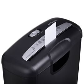 Activejet ASH-0601S shredder, P-2, 10 l, 6 mm strip, 6 sheets, black. | Techbox