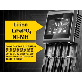 Charger everActive UC-4000 - Batteries & Chargers - Consumables - Techbox