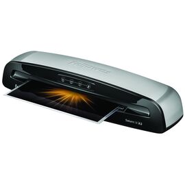 Fellowes Saturn 3i Cold/hot laminator 300 mm/min Black, Silver | Techbox