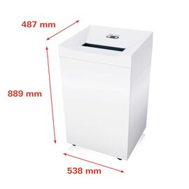 HSM Pure 630 shredder, 130 l, 3,9 mm - Office Machines - Office Supplies - Techbox