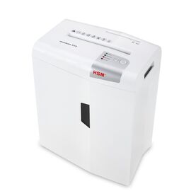 HSM S10 paper shredder Strip shredding 58 dB 22 cm Silver, White - Office Machines - Office Supplies - Techbox