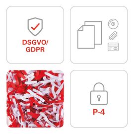 HSM shredstar X13 document shredder, 4 x 37 mm + separate CD-cutting mechanism - Office Machines - Office Supplies - Techbox
