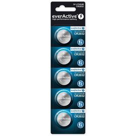 Lithium batteries everActive CR2032 - blister 5 pcs - Batteries & Chargers - Consumables - Techbox