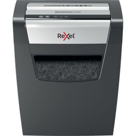 Rexel Momentum X312 paper shredder Particle-cut shredding Black, Grey - Office Machines - Office Supplies - Techbox