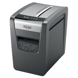 Rexel Momentum X312-SL paper shredder Particle-cut shredding Black, Grey | Techbox