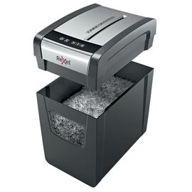 Rexel Momentum X312-SL paper shredder Particle-cut shredding Black, Grey | Techbox