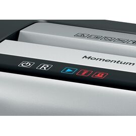 Rexel Momentum X312-SL paper shredder Particle-cut shredding Black, Grey | Techbox