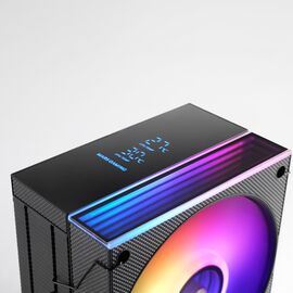 Mars Gaming MCPU-LCD Processor Air cooler 12 cm Black 1 pc(s) | Techbox