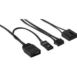 Aerocool DUO12PRO Kit 3xFan 12cm ARGB LED Dual Ring Antivibration 6 Pins Black | Techbox