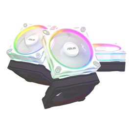 ASUS Prime MR120 Fan ARGB White 3in1 Computer case 12 cm - Fans - PC Cases & Accessories - Techbox