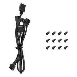 DeepCool FL12R-3 IN 1 Computer case Fan 12 cm Black 3 pc(s) | Techbox