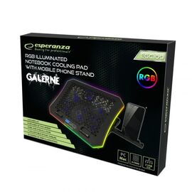 Esperanza EGC109 notebook cooling pad 2100 RPM Black | Techbox