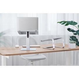 Gembird NBS-D1-02 laptop stand Silver 39.6 cm (15.6") | Techbox