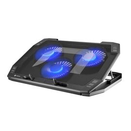 NATEC Laptop Cooling Pad Oriole 15.6-17.3inch LED notebook cooling pad 43.9 cm (17.3") | Techbox