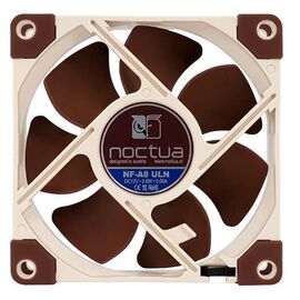 Noctua NF-A8 ULN computer cooling system Computer case Fan 8 cm Beige, Brown | Techbox