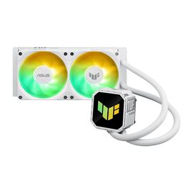 ASUS TUF GAMING LC III 240 ARGB WHT Processor All-in-one liquid cooler 12 cm White - CPU Coolers & Pastes - CPU & Cooling - Techbox