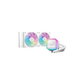 DeepCool LP240 Computer case, Processor All-in-one liquid cooler 12 cm White 1 pc(s) | Techbox