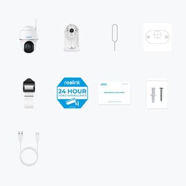 Reolink Argus Series B420 - 3MP Outdoor Battery Wi-Fi Camera, Pan & Tilt, Person/Vehicle Detection, Two-Way Audio - Cameras - Cameras & DVR - Techbox