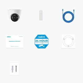Reolink P434 - 4K Outdoor Camera, PoE, 3X Optical Zoom, Person/Vehicle/Animal Detection, Color Night Vision - Cameras - Cameras & DVR - Techbox