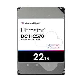 Dysk serwerowy HDD Western Digital Ultrastar DC HC570 WUH722222AL5204 (22 TB; 3.5"; SAS) - Internal HDD - Hard Drives - Techbox