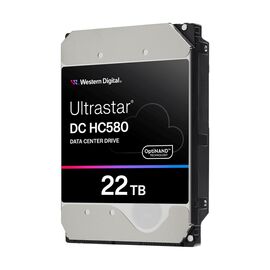 Western Digital Ultrastar DC HC580 internal hard drive 22 TB 7200 RPM 512 MB 3.5" SAS - Internal HDD - Hard Drives - Techbox