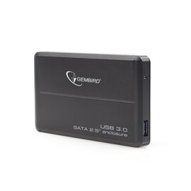 Gembird EE2-U3S-2 storage drive enclosure HDD enclosure Black 2.5" | Techbox