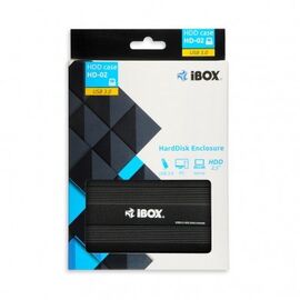 iBox HD-02 HDD enclosure Black 2.5" - Cases & Accessories - Hard Drives - Techbox