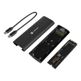 NATEC NKZ-2286 storage drive enclosure SSD enclosure Black M.2 | Techbox