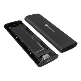 NATEC NKZ-2286 storage drive enclosure SSD enclosure Black M.2 | Techbox
