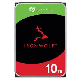Seagate IronWolf internal hard drive 10 TB 256 MB 3.5" Serial ATA III (ST10000VN000) - Internal HDD - Hard Drives - Techbox