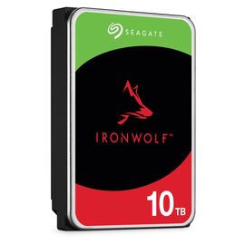 Seagate IronWolf internal hard drive 10 TB 256 MB 3.5" Serial ATA III (ST10000VN000) - Internal HDD - Hard Drives - Techbox