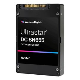 Western Digital Ultrastar DC SN655 30.7 TB U.3 PCI Express 4.0 NVMe TLC 3D NAND ISE (0TS2509) - SSD - Hard Drives - Techbox