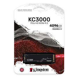 Kingston Technology KC3000 M.2 4096 GB PCI Express 4.0 3D TLC NVMe | Techbox