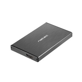 NATEC RHINO GO enclosure USB 3.0 for 2.5'' SATA HDD/SSD, black Aluminum | Techbox