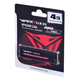 SSD Patriot Viper VP4300L M.2 PCI-Ex4 NVMe 4TB - SSD - Hard Drives - Techbox