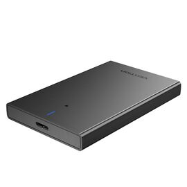Vention 2.5 Inch SATA Hard Drive Enclosure (USB 3.0 Micro-B) Black | Techbox
