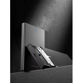 Vention 2.5 Inch SATA Hard Drive Enclosure (USB 3.0 Micro-B) Black | Techbox