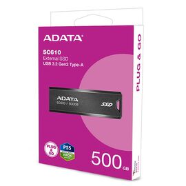 ADATA SC610 500 GB Black | Techbox