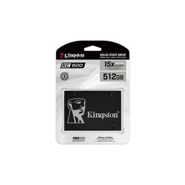 Kingston Technology KC600 2.5" 512 GB Serial ATA III 3D TLC | Techbox