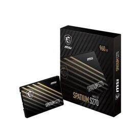 MSI SPATIUM S270 SATA 2.5 240GB internal solid state drive 2.5" Serial ATA III 3D NAND | Techbox