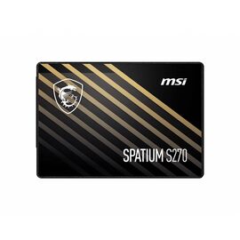 MSI SPATIUM S270 SATA 2.5 240GB internal solid state drive 2.5" Serial ATA III 3D NAND - SSD - Hard Drives - Techbox