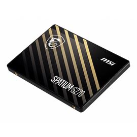 MSI SPATIUM S270 SATA 2.5 240GB internal solid state drive 2.5" Serial ATA III 3D NAND - SSD - Hard Drives - Techbox
