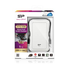 Silicon Power Armor A30 external hard drive 1 TB White | Techbox